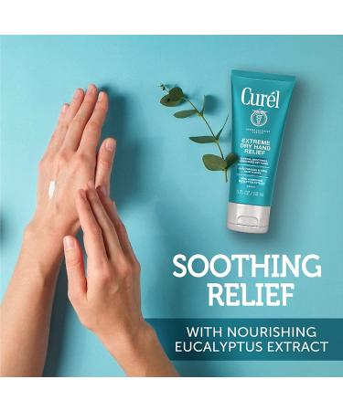 Curl Extreme Dry Hand Relief Travel Size Hand Cream with Eucalyptus Extract - 3 Ounce Pack - Buy Online on GoSupps.com