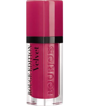 Bourjois Rouge Edition Velvet Liquid Lipstick 13 Fuchsia Pinks 7.7ml - Long-Lasting Matte Formula - Buy Online on GoSupps.com