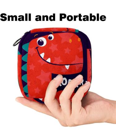 Shop Cute Dinosaur Storage Bags for Women's Bandages Menstrual Cups & Tampons | Perfect for Girls - Buy Online on GoSupps.com