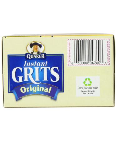 Quaker Instant Grits 340g x 2 - Quick & Delicious Breakfast Option - Buy Online on GoSupps.com
