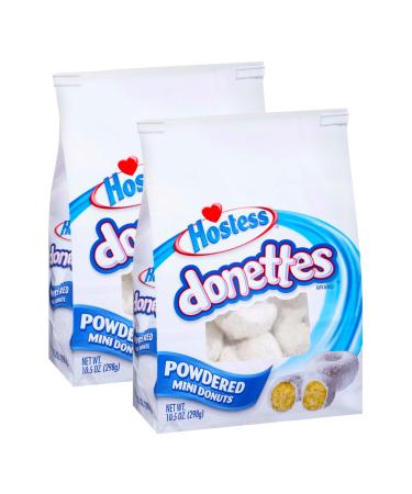 Hostess Donettes, Mini Donuts (Pack of 2) (Powdered)