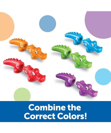 Buy Learning Resources Snap-n-Learn Alphabet Crocodiles - Fun Educational Toy for Kids | International Shipping Available - Buy Online on GoSupps.com