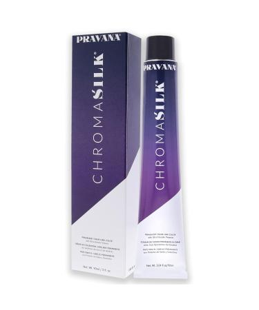 Pravana ChromaSilk Creme Hair Color - 6N Dark Blonde 3.04 Fl Oz (Pack of 1) | Unisex Formula | Long-Lasting Hair Color - Buy Online on GoSupps.com