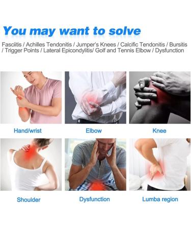 Pain Relief Massage Device | Shock Wave Therapy for Plantar Fasciitis Achilles Tendonitis & Shoulder Tendinitis - Shop Now! - Buy Online on GoSupps.com