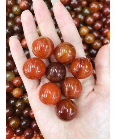 Room Decoration Natural Crystals and Stones Natural Carnelian Rough Red Agate Raw Sphere Crystals Quartz Craft Decor Accessories for Decoration (Size : 5pc) - Buy Online on GoSupps.com