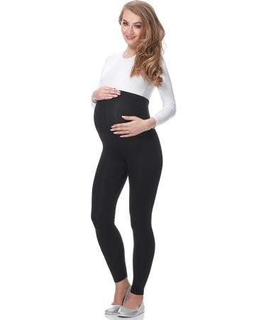 Be Mammy Maternity Long Leggings 02 XXL Black - Comfortable Pregnancy Pants - Buy Online on GoSupps.com