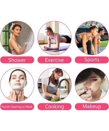 3 Pcs Hair Claw Clips Strong Hold Hair Clips Claw Large Bow Claw Clips for Thick Thin Hair Cute Hair Clips Styling Accessories for Women Girls (B) - Buy Online on GoSupps.com