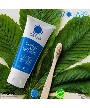 OZOLABS Ozone Oil Toothpaste | Organic Ozonated Oils for Optimal Oral Care | ISO 9001 Certified | 100cc/3.4fl oz - Buy Online on GoSupps.com