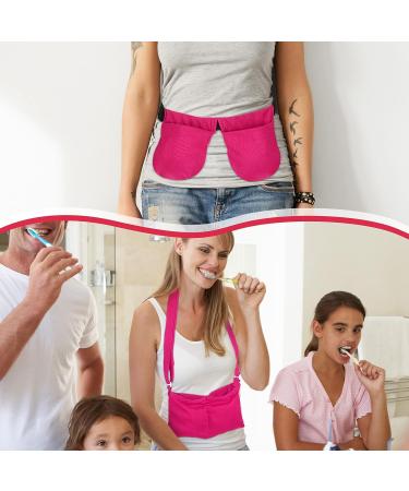 Mastectomy Drainage Pouch & Shower Bag Set - Adjustable Holder Waist Belt for Breast Surgery Recovery - Patient Care Kit (Rose) - Buy Online on GoSupps.com