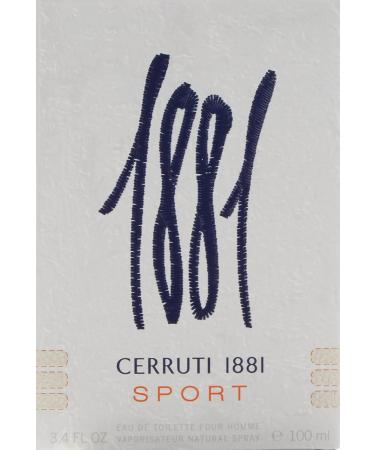 Cerruti 1881 Sport By EDT Spray 3.4 Fluid Ounce - Buy Online on GoSupps.com