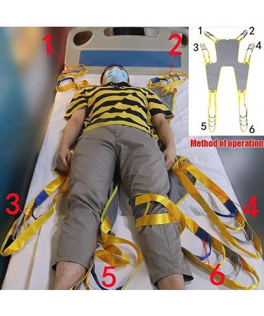 Universal Patient Lift Sling Sling Divided Leg with Head Support Hoyer Lift Sling Medical Transfer Sling for Patients Shower Bath Full Body Lifts Slings for Elderly(Medium) - Buy Online on GoSupps.com