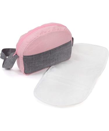 Bayer Chic 2000 Changing Bag for Dolls - Melange Grey-Pink | Premium Doll Accessories & Doll Bag for International Shipping - Buy Online on GoSupps.com