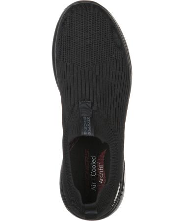 Skechers Men's GoWalk Arch Fit-StretchFit Athletic Slip-On Loafer 10 Black - Buy Online on GoSupps.com