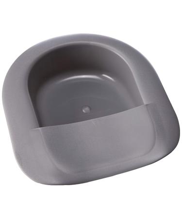 Medline Mega-Fracture Bariatric Bedpans, 80-oz, Graphite (Pack of 4)