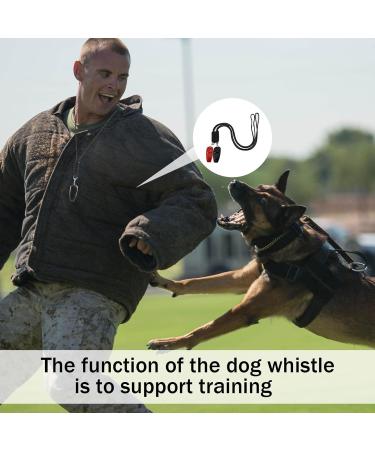 High-Frequency Dog Whistle & Clicker Set - R tter Refraction Training Tools for Barking Control & Recall - 2 Packs in Black & Red - Buy Online on GoSupps.com