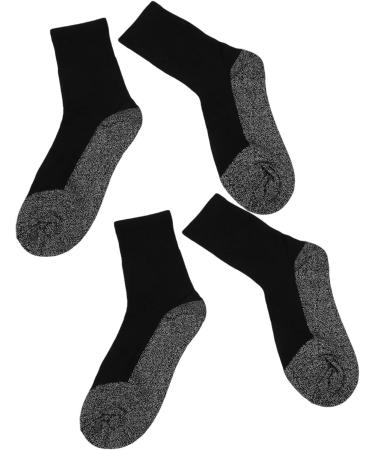 ThermoSocks: Heated Foot Warmers for Hiking & Skiing - 2 Pairs of Aluminized Fiber Nylon - Buy Online on GoSupps.com