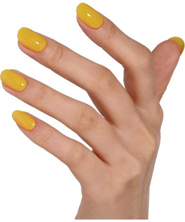 Bluesky Gel Polish AW22 That Extra Yellow - AW2219 Yellow Mustard Saffron Long lasting Chip Resistant 10 ml (Requires Drying Under UV LED Lamp) - Buy Online on GoSupps.com