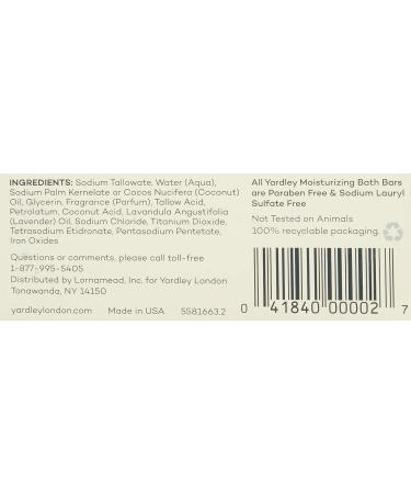 Yardley English Lavender Bar Soap 4.25 Oz | Pack of 6 | International Shipping Available - Buy Online on GoSupps.com