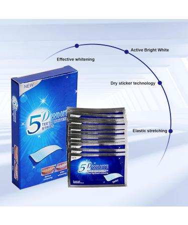 28 Piece Teeth Whitening Strips - Fast Stain Removal & Brightening for a Radiant Smile - Buy Online on GoSupps.com