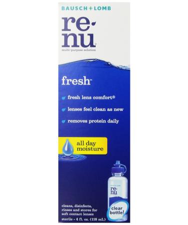 Bausch & Lomb ReNu Fresh Multi-Purpose Solution, 4 fl oz