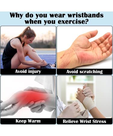 Zehet 12-Piece Welding Ribbons Set | Absorbent Wrist & Sweat Bands | Soft Cotton Sports Bracelets for Men - Buy Online on GoSupps.com