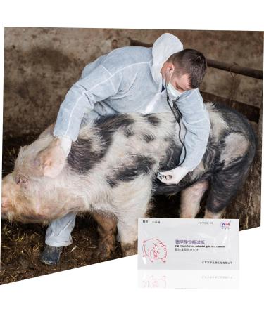 MAGICLULU 4 Pcs Pregnant Tester Pig Pregnancy Test Strips Sow Pregnancy Test Animal Livestock Pregnant Detection Tool Cow Pregnancy Test Paper Farm Testing Tool Livestock Supply The Cow Whitex2pcs 1 count (Pack of 1) - Buy Online on GoSupps.com