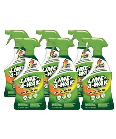 Lime-A-Way - 0-51700-87103-2 Bathroom Cleaner, 132 fl oz (6 Bottles x 22 oz), Removes Lime Calcium Rust