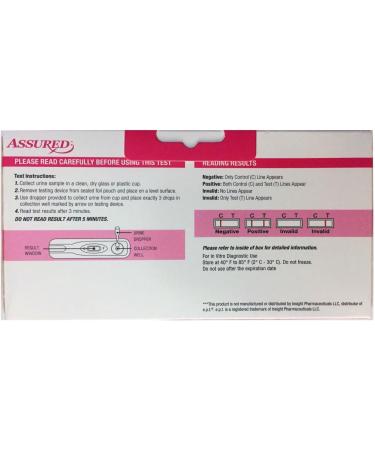 Assured Pregnancy Test 2 Pack - 99% Accuracy - Buy Online on GoSupps.com