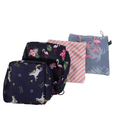 MARMERDO 4pcs Napkin Storage Bag Miniature Holder Girls Wallet Tool Kit Pad Pouches for Period for Girls Tampon Bag Holder Period Pad Bag Tampon Purse Pad Storage Bag