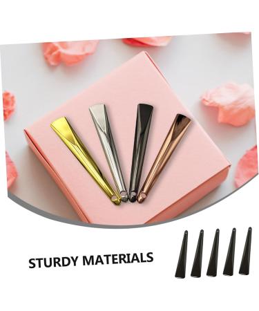 FRCOLOR 5pcs Reusable Metal Cream Spoon Set - Cosmetic Spatula for Makeup & Face Cream Application - Zinc Alloy Applicator - Buy Online on GoSupps.com