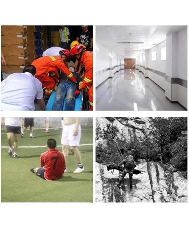Emergency Stretcher Twith 12 Handles Waterproof Foldable Emergency Rescue Back Stretcher with Storage Bags for Clinic Home Sports Venues (Color : C) - Buy Online on GoSupps.com