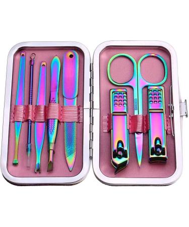 Nail Clippers Set 8/18 pcs Multifunction Stainless Steel Nail Trimming Tool Nail Clippers Set Beauty Scissors Manicure Pedicure Nail Clippers Kit (Color : 8 Pcs) - Buy Online on GoSupps.com