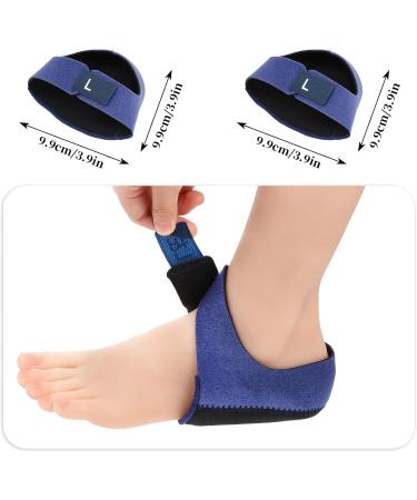Heel Protector Cushions for Pain Relief - Gel Inserts for Plantar Fasciitis & Achilles Tendonitis | Supports Men & Women - Buy Online on GoSupps.com
