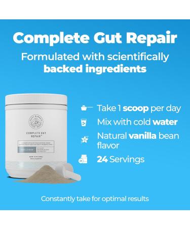 Happy Mammoth Gut Health Kit with Complete Gut Repair Powder and Ultimate Craving Control Capsules Supports Digestion Metabolism and Healthy Appetite Management 2-Piece Set - Buy Online on GoSupps.com