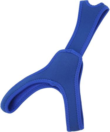 Anti Snoring Chin Strap for CPAP Users - Snore Stopper Jaw Support for Mouth Breathers - Comfortable & Adjustable - Men and Women - Blue - Buy Online on GoSupps.com
