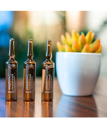 Farmec SA Gerovital Expert Treatment Liquid Keratin 10 vials x 10 ml - Buy Online on GoSupps.com