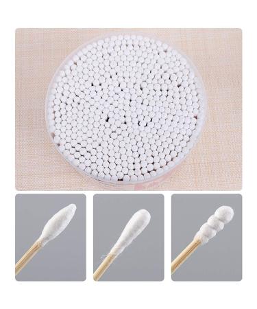 Nicoone Double Tips Cotton Swabs - 300 Pack Cotton Tubes for Makeup Personal Hygiene Pet Care & First Aid - Durable Wood Sticks and Storage Box - Buy Online on GoSupps.com