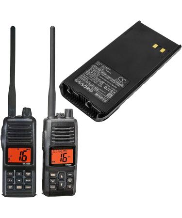 Buy High-Capacity Battery for Standard Horizon HX280S HX280 HX280E HX380 Fits P/N: FNB-V105Li (1800mAh/13.32Wh) | International Shipping Available - Buy Online on GoSupps.com