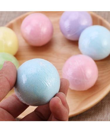 8pcs Bubble Bath Shower Balls - 70g Colorful Gift Set for Women & Men | Relaxing Bath Experience - Buy Online on GoSupps.com