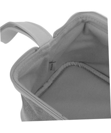 SOIMISS Hair Dryer Storage Bag Hair Dryer Case Hair Dryer Organizer Bag Case for Hair Dryer Toiletry Bag Pu 36.00X15.50X13.00CM Light Grey - Buy Online on GoSupps.com