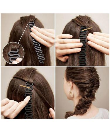 Rtrtgs 6 PCs Hair Braiding Tool Kit - Perfect Hair Styling Accessories for DIY Braids & Knots | Women s Hair Loop Tools - Buy Online on GoSupps.com