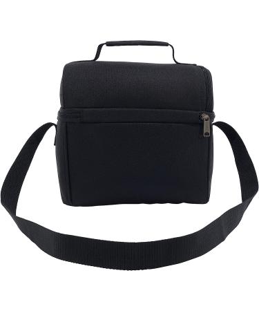 Carhartt Deluxe Dual Compartment Insulated Lunch Cooler Bag - Black Solid | Shop Now - Buy Online on GoSupps.com
