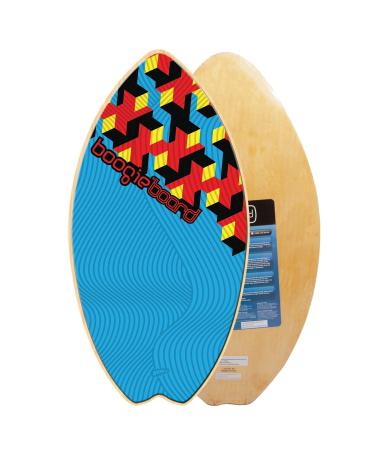 Wham-O Boogieboard Eva Skim Board 35.5" | Soft 3D Grip Pad | Multilayered Wooden Core |High Performance Shapel | Surfboard for Ocean, Sea, River, Pool