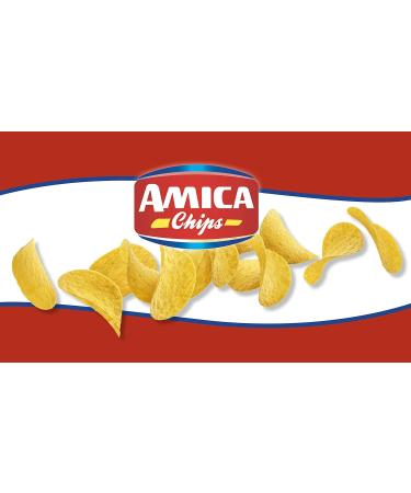  Italian Gourmet E.R. Amica Chips 7-pack BBQ potato sauces with barbecue sauce crispy and delicious savory snack gluten-free 50g bag + 400g Italian Gourmet Polpa di Pomodoro box - Buy Online on GoSupps.com