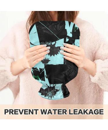 Dinosaur Hot Water Bottle with Cover - 1L BPA Free | Small Hot Water Bag for Pain Relief Back Pain & Therapy - Buy Online on GoSupps.com