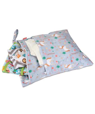 Damero Unicorn Wetbag - Reusable Diaper Bag for Babies Perfect for Dirty Diapers & Clothing - Medium Size - Buy Online on GoSupps.com