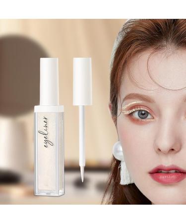  bellv Colorful Eyeliner - Shimmer Eyeshadow Waterproof Colored Pearl Eyeliner Quick Dry Colorful Eyeshadow Glitter Cosmetics for Women and Girls Makeup Bellv - Buy Online on GoSupps.com