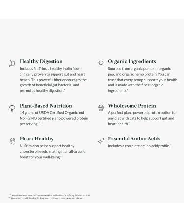 Greens First Dream Protein Plant-Based Vegan Powder - USDA Organic Pumpkin Hemp & Pea Protein - Gluten-Free Non-GMO No Added Sugar (Rich Dutch Chocolate 27.54 oz) - Buy Online on GoSupps.com