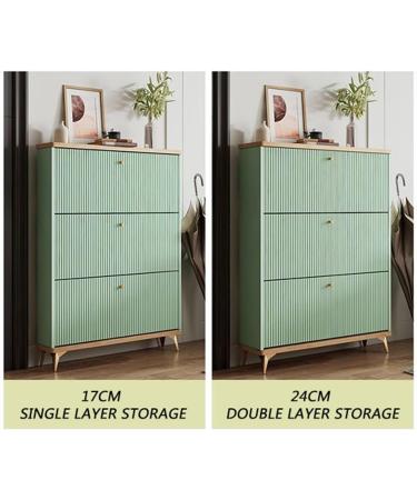 Freestanding Shoe Storage Cabinet Ultra-Thin Shoe Cabinet at Home Entrance Large-Capacity Tipping Bucket Locker Entry Door Entryway Cabinet Luxury Simple Modern Shoe Rack for Slippers Sneakers H - Buy Online on GoSupps.com