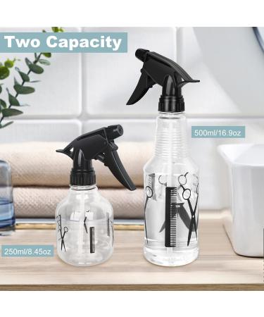 Mister Spray Bottle - Adjustable 250ml & 500ml Storage for Hair, Plants & Home Cleaning - Buy Online on GoSupps.com